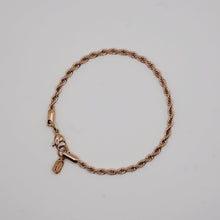  ROPE BRACELET 3MM (ROSE GOLD)