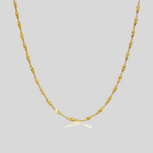  WAVE NECKLACE 2.2MM (GOLD)