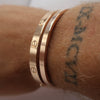 CLASSIC CUFF BRACELET 4MM (ROSE GOLD)