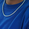 TENNIS CHAIN 4MM (SILVER)