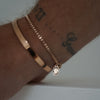 BOX BRACELET 2MM (ROSE GOLD)