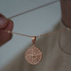 COMPASS PENDANT (ROSE GOLD)