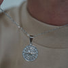 COMPASS PENDANT (SILVER)