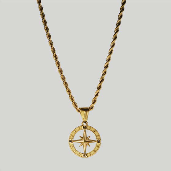 NORTH STAR PENDANT (GOLD)