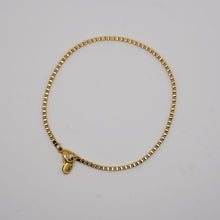  BOX BRACELET 2MM (GOLD)