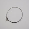 BOX BRACELET 2MM (SILVER)