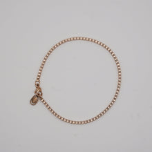  BOX BRACELET 2MM (ROSE GOLD)