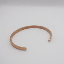  CLASSIC CUFF BRACELET 4MM (ROSE GOLD)