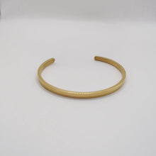  CLASSIC CUFF BRACELET 4MM (GOLD)