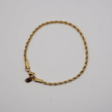  ROPE BRACELET 3MM (GOLD)