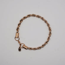  ROPE BRACELET 5MM (ROSE GOLD)