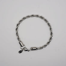  ROPE BRACELET 5MM (SILVER)