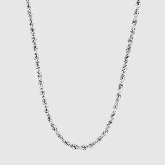 ROPE CHAIN 5MM (SILVER)